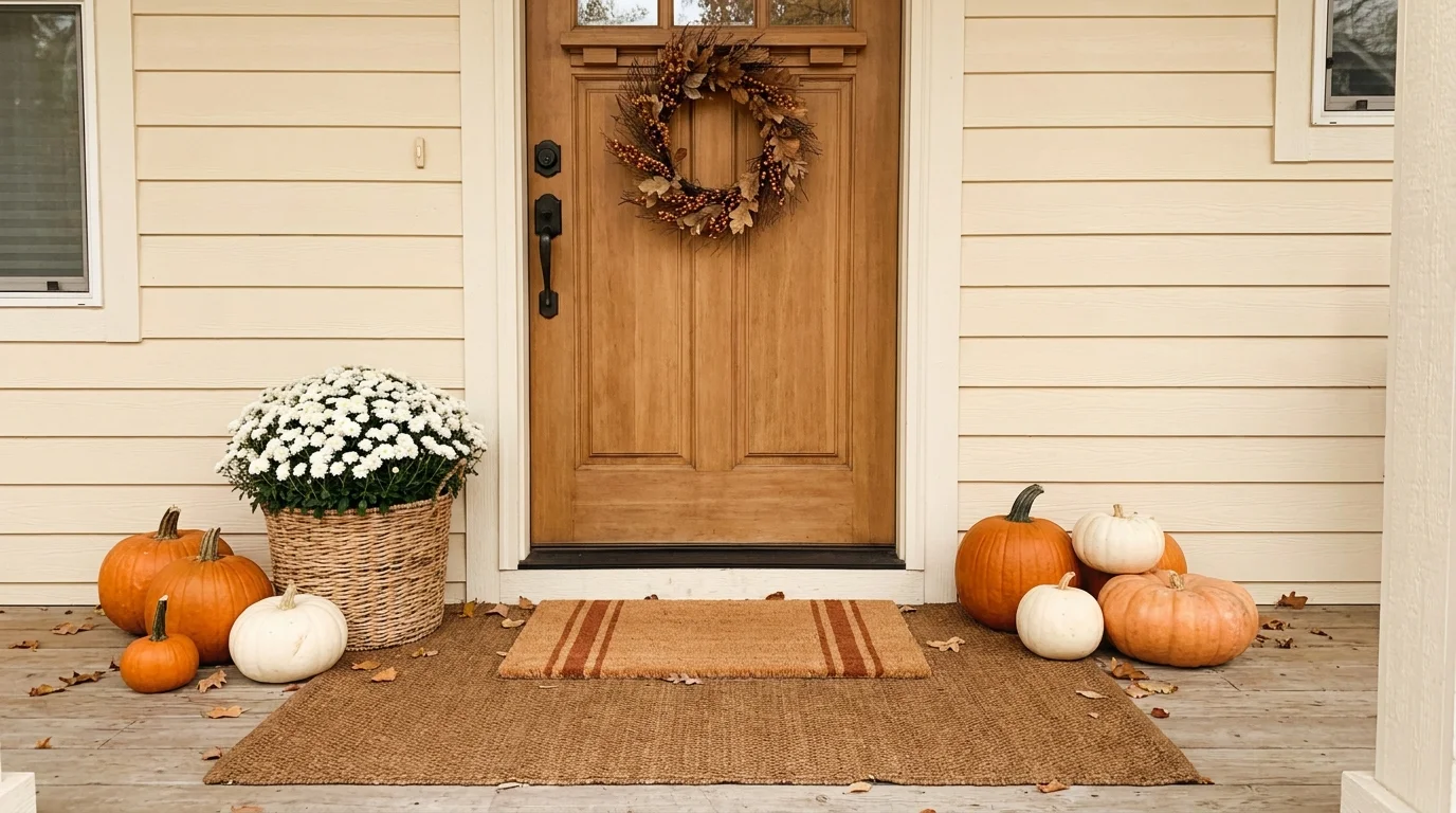 How to Decorate a Fall Porch That Looks Cozy and Inviting
